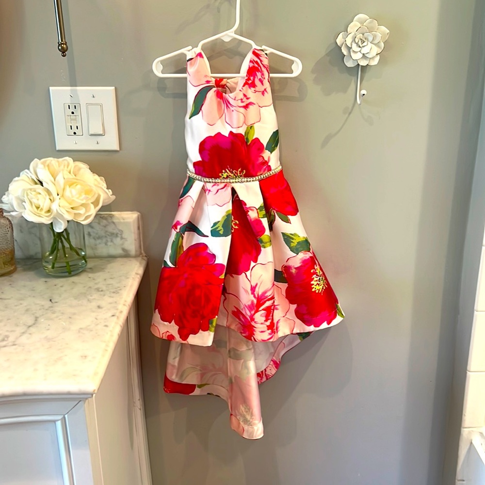 Girls floral Easter dress